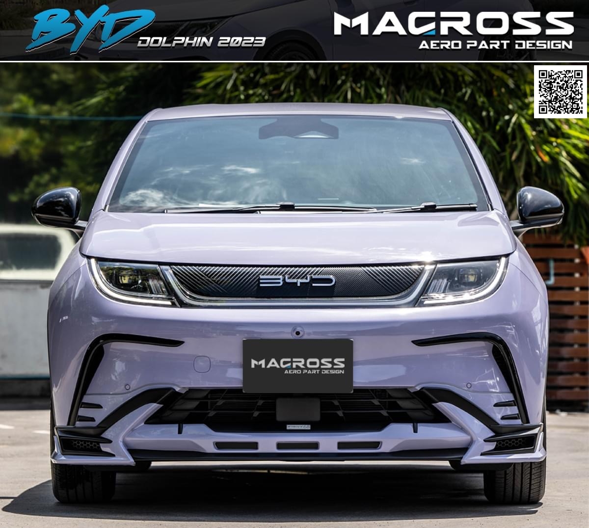 ชุดแต่งสเกิร์ตรอบคัน BYD DOLPHIN | MACROSS