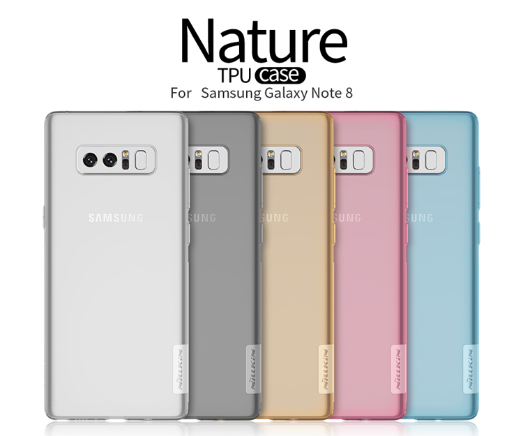 Case Samsung Galaxy Note 8 / Pre-order * NILLKIN 0.6mm Nature Soft TPU Case *
