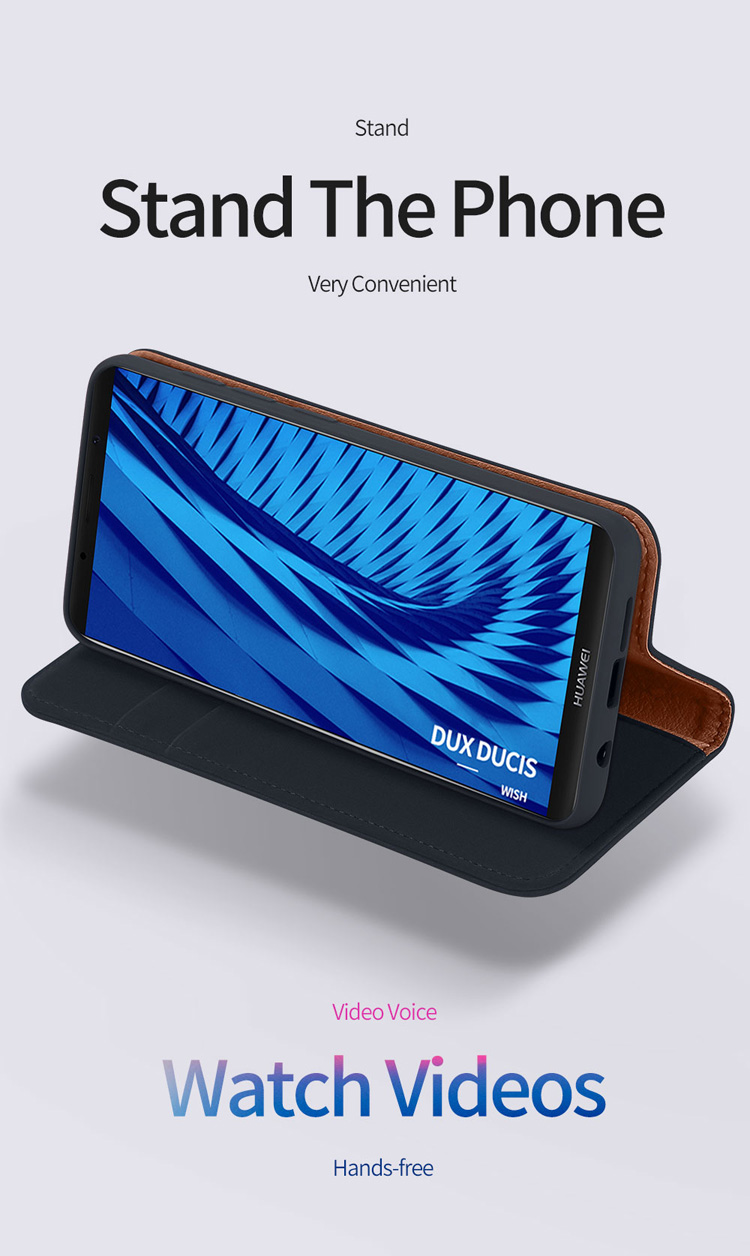 Case Huawei Mate 10 Pro / Pre-order * เคส DUX DUCIS หนังแท้ ที่มีรูปแบบธุรกิจที่เรียบง่ายและมีโครงสร้างที่เพรียวบาง *