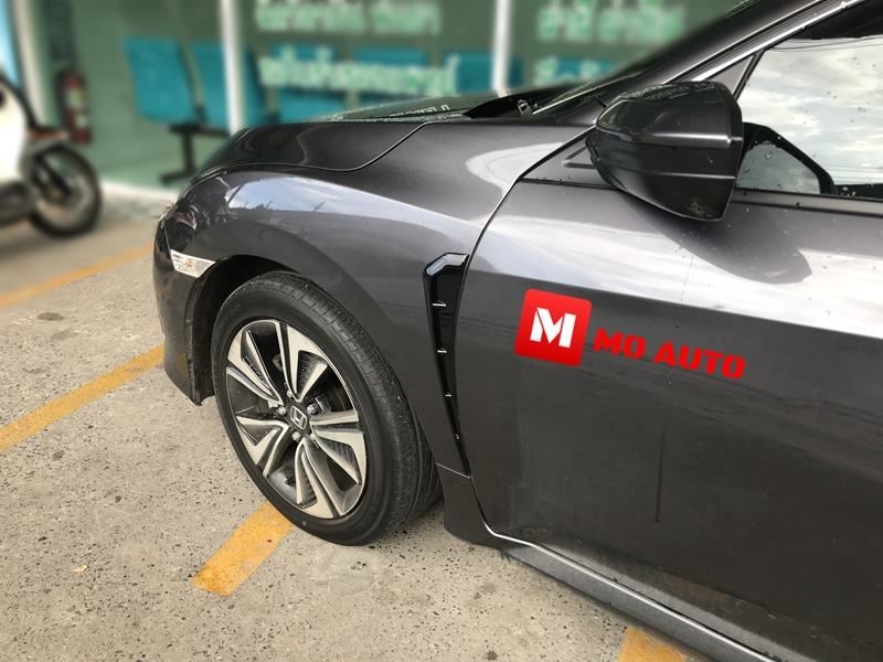 คิ้วแต่งแก้มข้าง ทรง Type R CIVIC FC/FK /MC 2019-2020