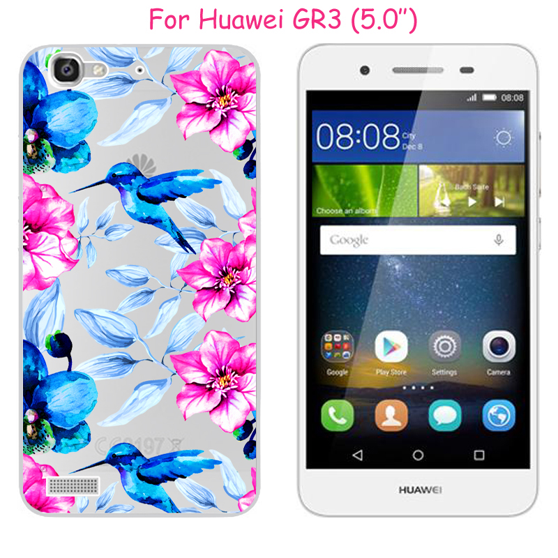 Case Huawei GR3 / Pre-order * เคส TPU ที่มีความยืดหยุ่น * ( ไม่มีช่องสแกนนิ้ว )