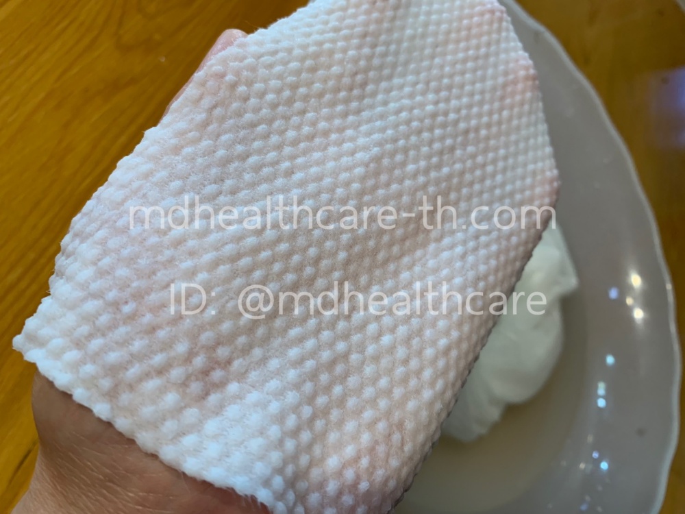 (10ชิ้น) ผ้าอัดเม็ด ผ้าฝ้ายแท้100%เช็ดหน้า/ผ้าอเนกประสงค์ 30*30cm.แบบใช้แล้วทิ้ง