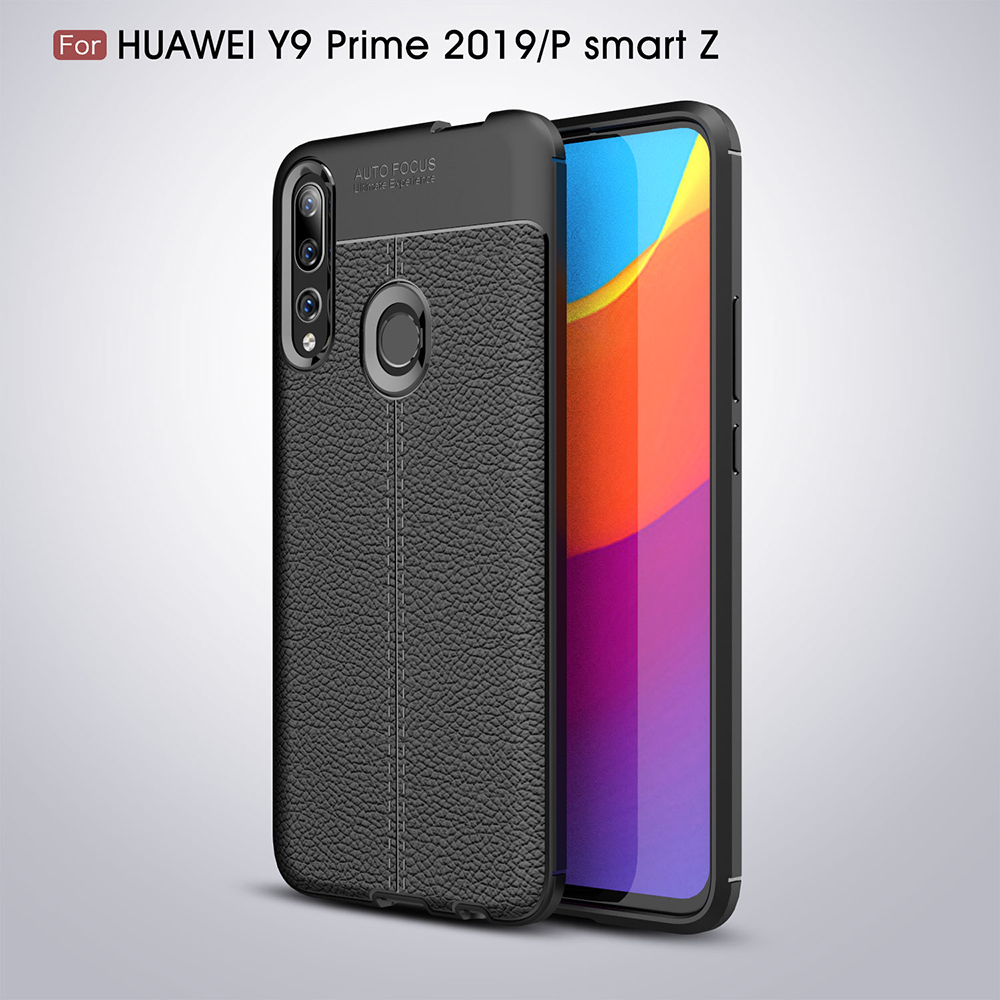 Case Huawei Y9 Prime 2019 / Pre-Order * เคส TPU แบบสัมผัสเนื้อลิ้นจี่ *