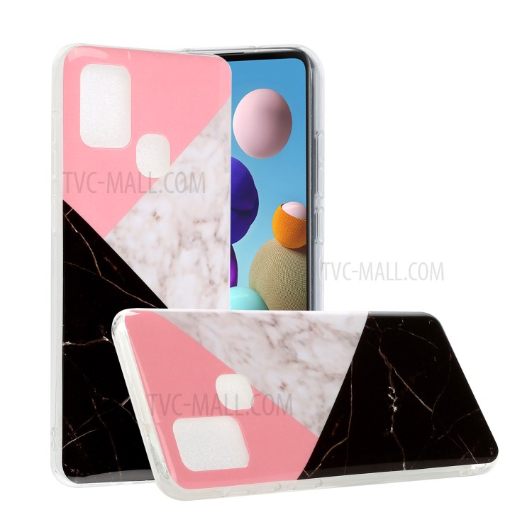 Case Samsung Galaxy A21s / Pre-order * เคสการพิมพ์ลวดลายหินอ่อน เคสหลัง TPU แบบนิ่ม *