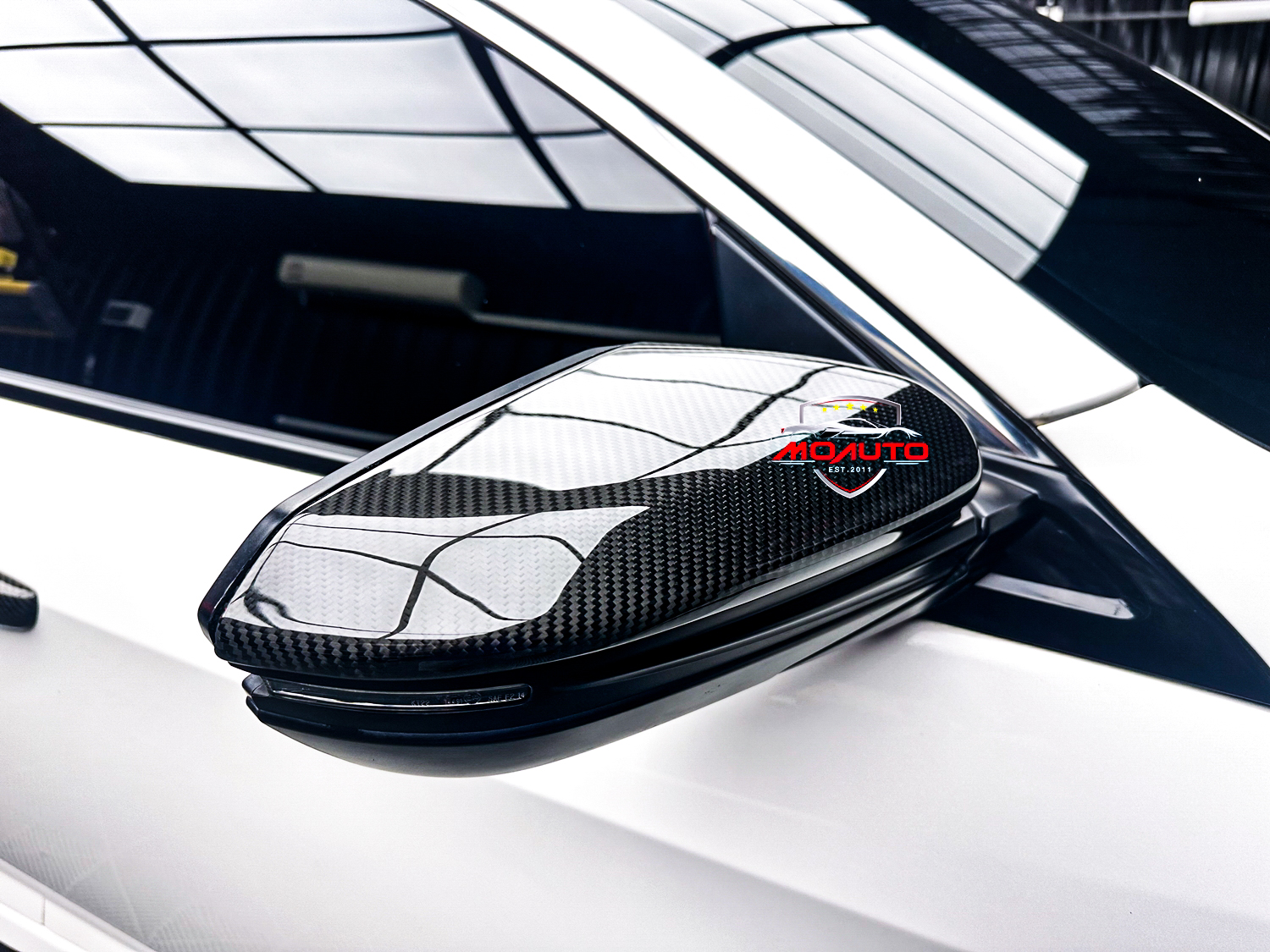 ฝาครอบกระจกมองข้าง PURE CARBON CIVIC FC / FK