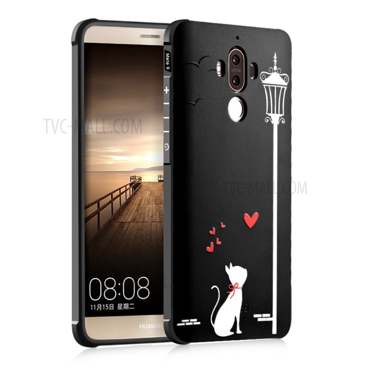 Case Huawei Mate 9 / Pre-order * วัสดุ TPU ที่มีฝีมือประณีตนูน สามมิติและรูปแบบเก๋ไก๋ *