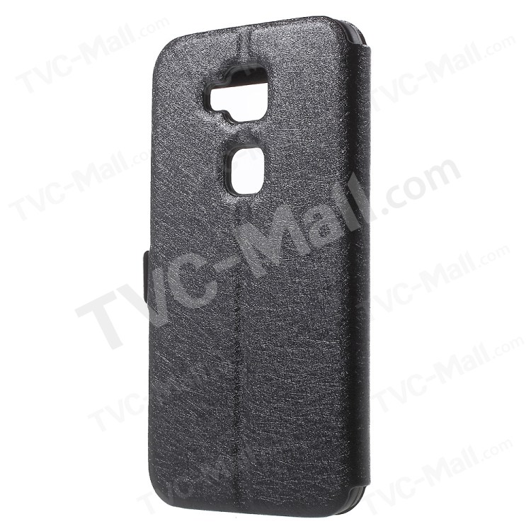 Case Huawei G7 Plus / Pre-order * เคส 2ช่องหน้าต่าง เนื้อผ้าไหม *