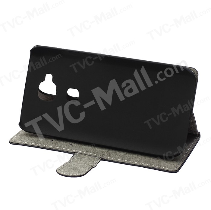 Case Huawei G7 Plus / Pre-order * เคสหนัง PU กระเป๋าสตางค์: 2 ช่องเสียบการ์ด 1 + กระเป๋าด้านข้าง *