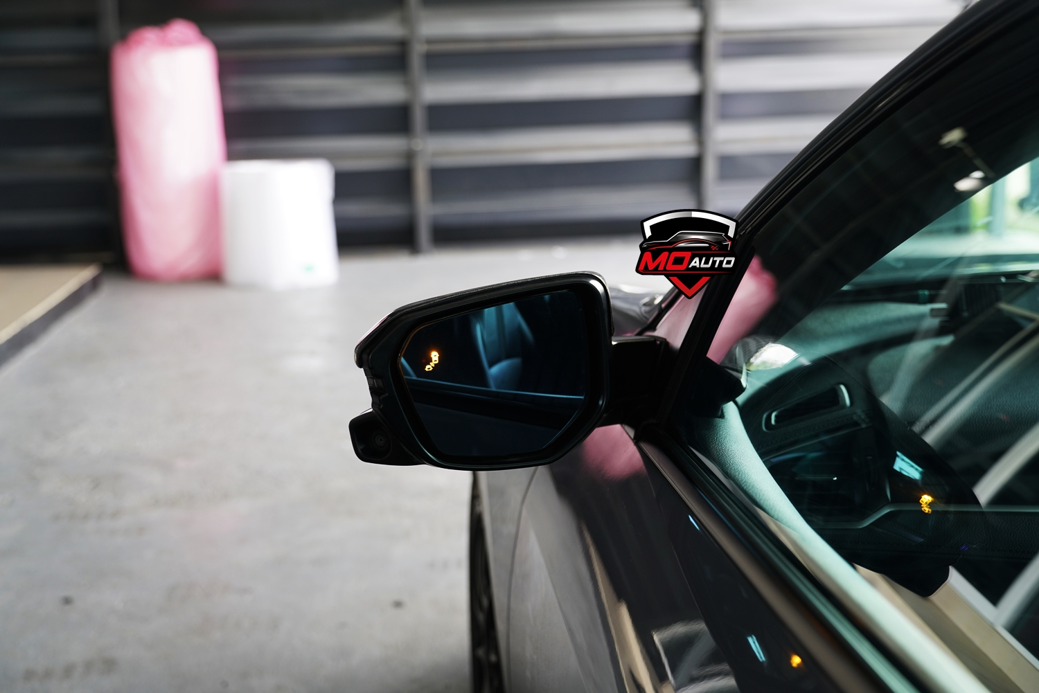 ชุดระบบช่วยเตือนมุมอับสายตาที่กระจกมองข้าง V1 (Blind Spot Monitor) CIVIC FK / FK MC