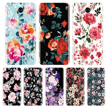 Case Huawei Y9 2019 / Pre-orde * เคสซิลิโคนดอกไม้ การ์ตูน ยอดนิยมจิตรกรรมซอฟท์ TPU ปกหลัง *