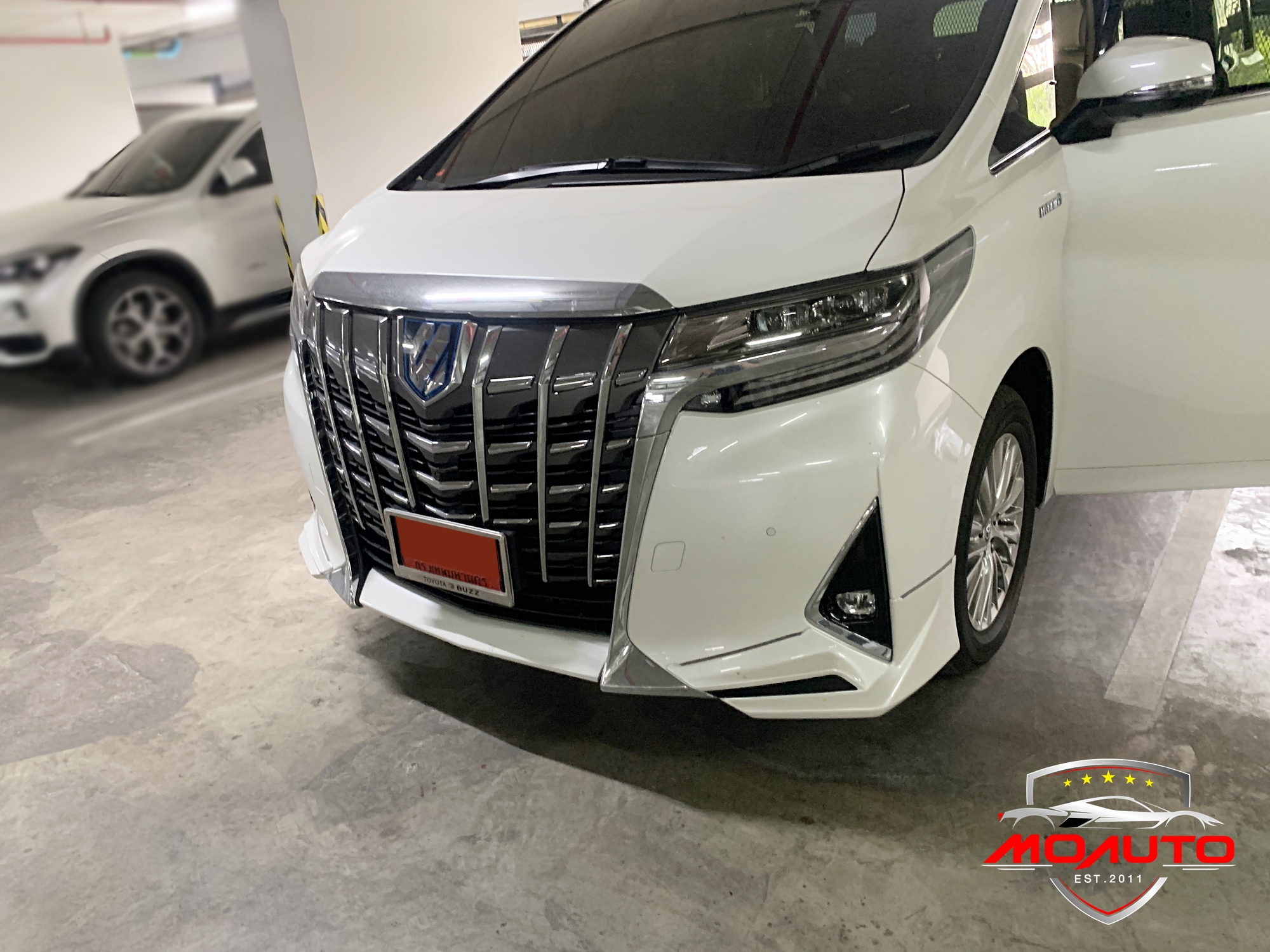 เพลทกันรอยเท้าชายประตู ALPHARD / VELLFIRE MC V2