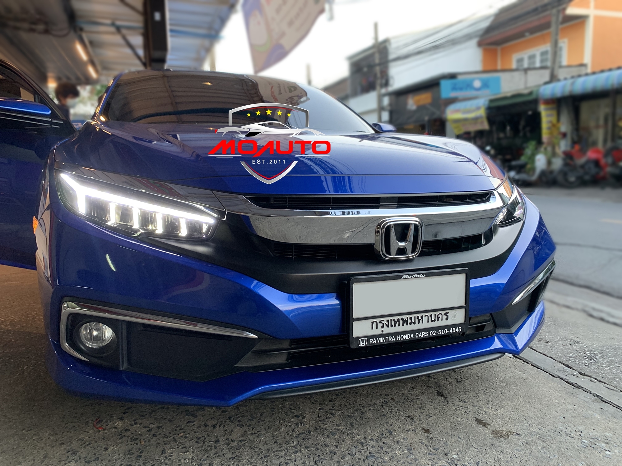 โคมไฟหน้า LED ทรง Audi Style CIVIC FC / FK 2016-2021