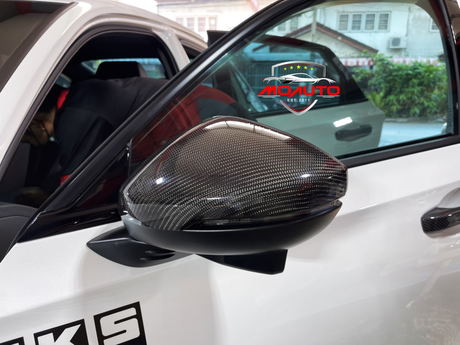 ฝาครอบกระจกมองข้างคาร์บอนแท้ CIVIC FE 2021-2022