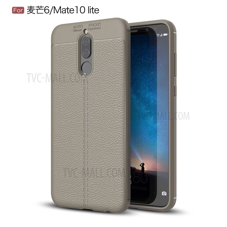 Case Huawei nova 2i / Pre-order * ผิวลิ้นจี่นุ่ม TPU มีปุ่มสัมผัสที่นุ่มมือ*