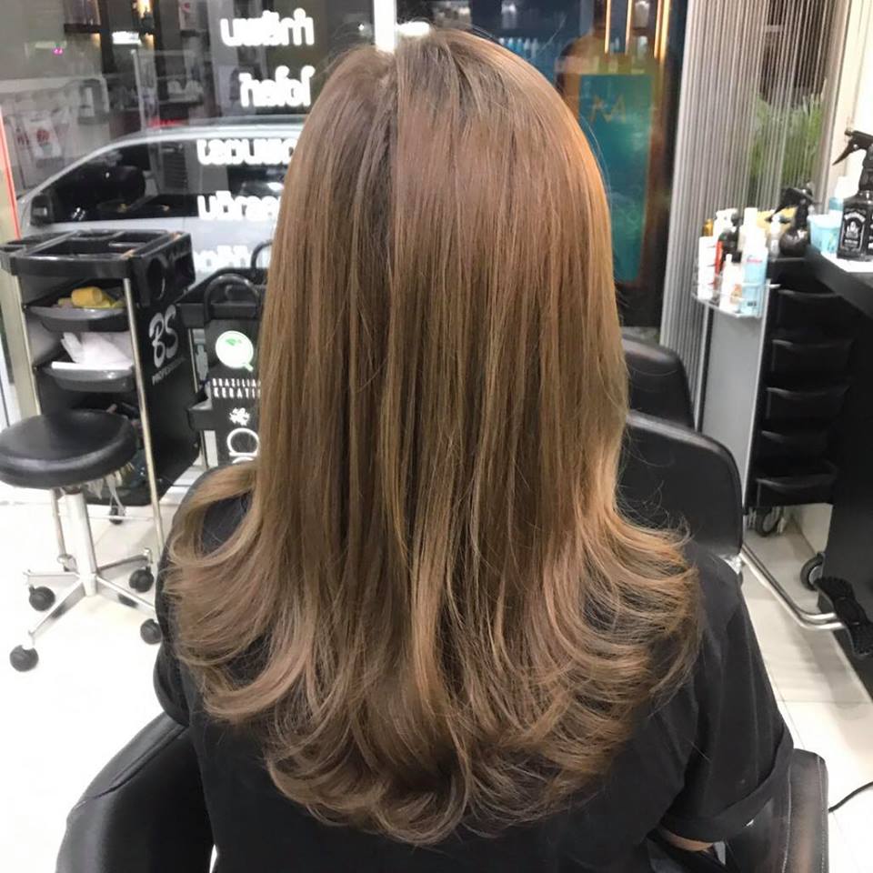 ทำสีโทนบลอนด์ประกายหม่น