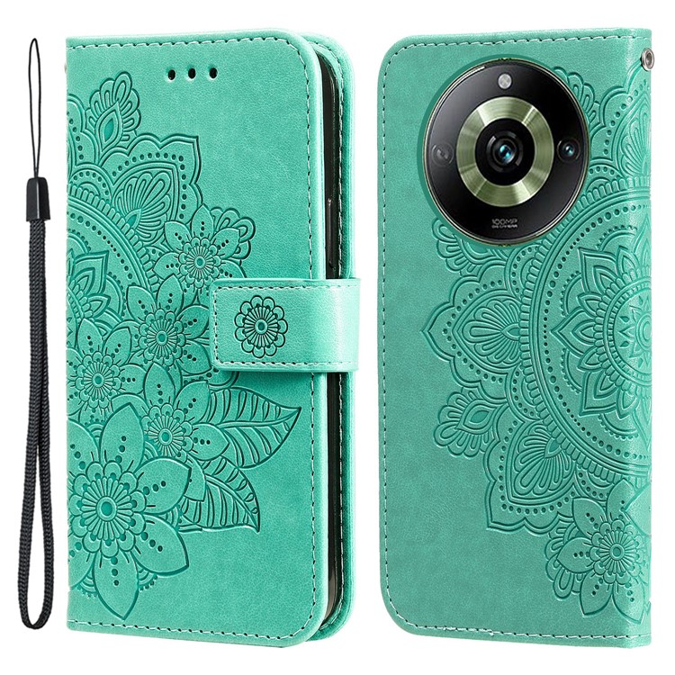 Case Realme 11 Pro 5G / 11 Pro + 5G # Pre-order * เคสกระเป๋าสตางค์ลายดอกไม้ PU Leather Cover เคสโทรศัพท์ *