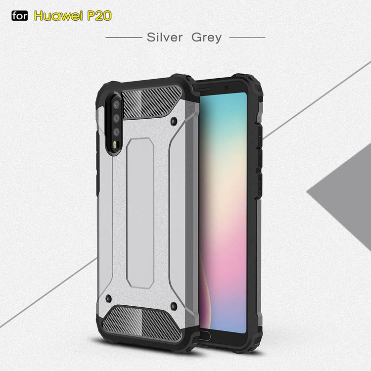 Case Huawei P20 / Pre-order * เคส TPU Combo ไฮบริด TPU และวัสดุพลาสติก *