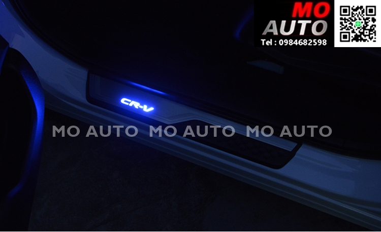 สคับเพลทชายบันได LED CR-V