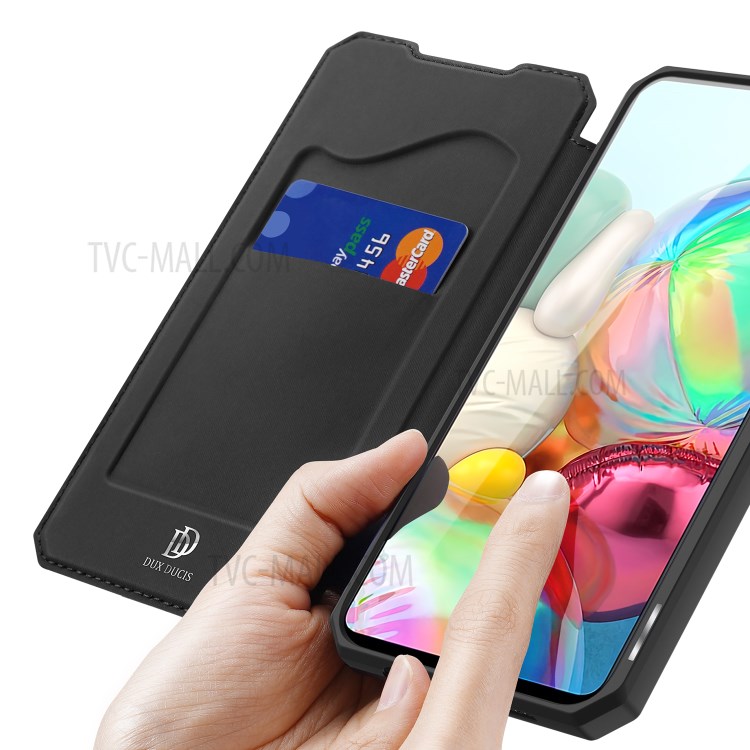 Case Samsung Galaxy A71 / Pre-order * DUX DUCIS นี้มีสไตล์ธุรกิจที่เรียบง่ายและโครงสร้างที่บางเฉียบ หนัง PU มันวาว *