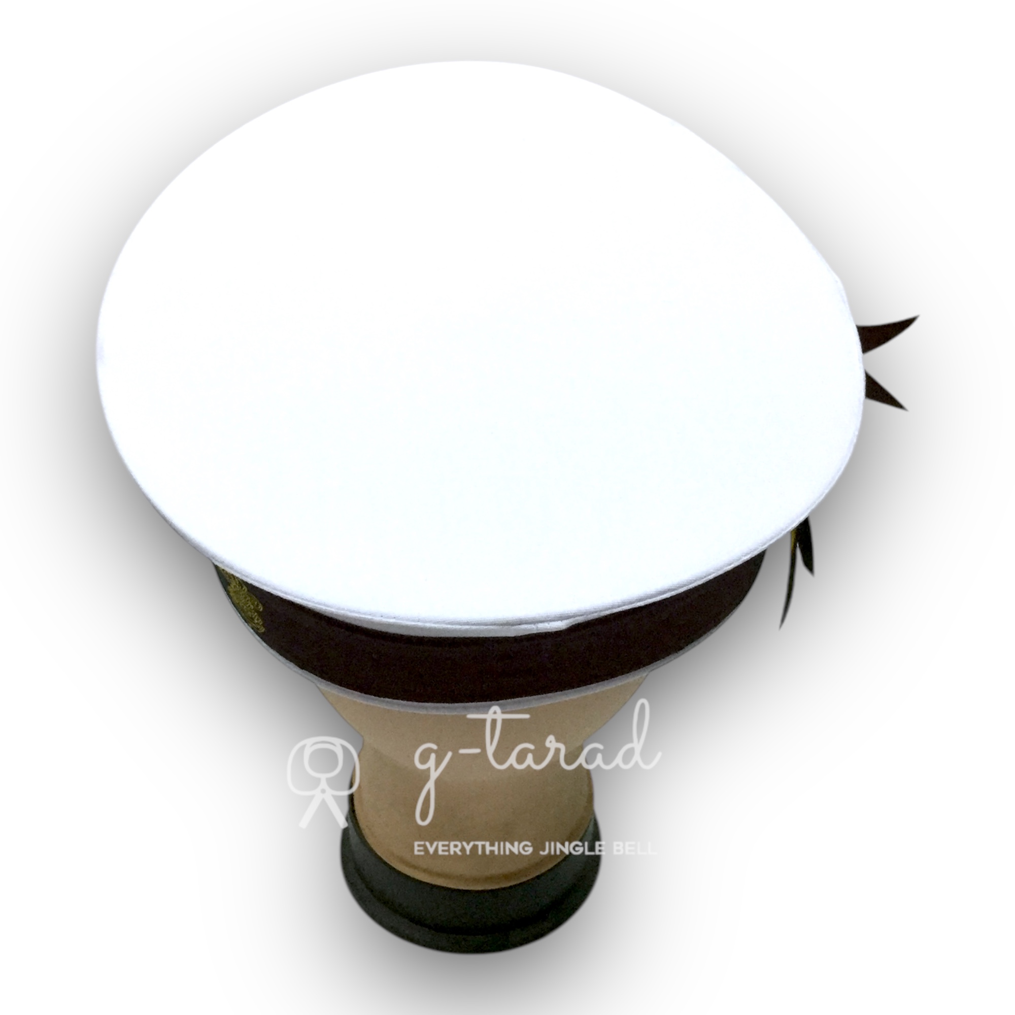 หมวกลูกเสือ/เนตรนารี เหล่าสมุทร สีขาว