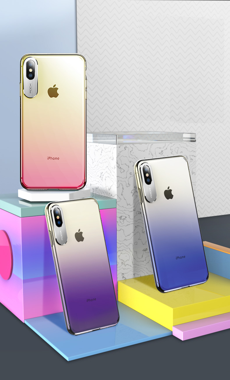 Case iPhone XS / Pre-Order * ROCK อลูมิเนียมอัลลอยด์ + วัสดุพลาสติกแข็งและทนทาน *