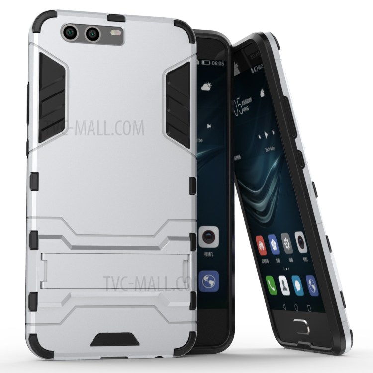 Case Huawei P10 Plus / Pre-order * เคสพลาสติกไฮบริด + วัสดุ TPU พร้อมขาตั้ง *