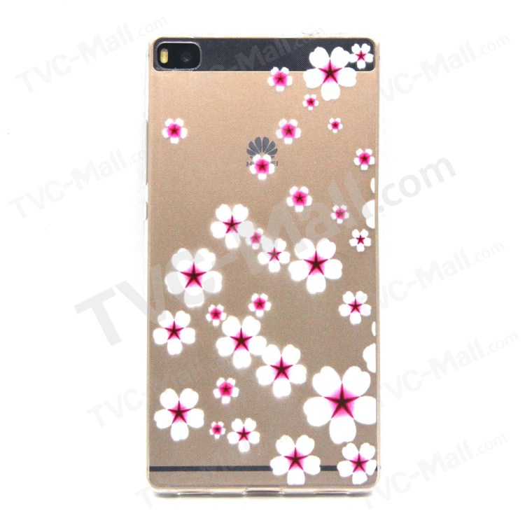 Case Huawei P8 / Pre-order * สลิม TPU พื้นผิวลายนูนบรรเทาสดใส *