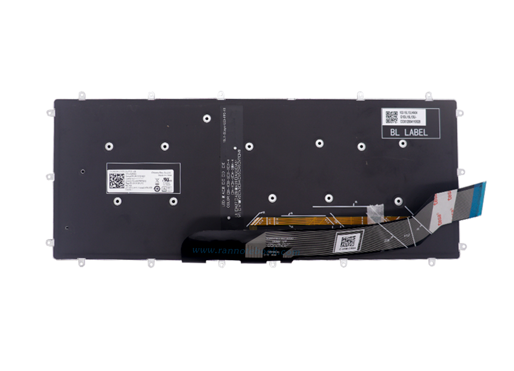 Keyboard Notebook Dell Inspiron 7380 แท้ศูนย์ประกัน Dell