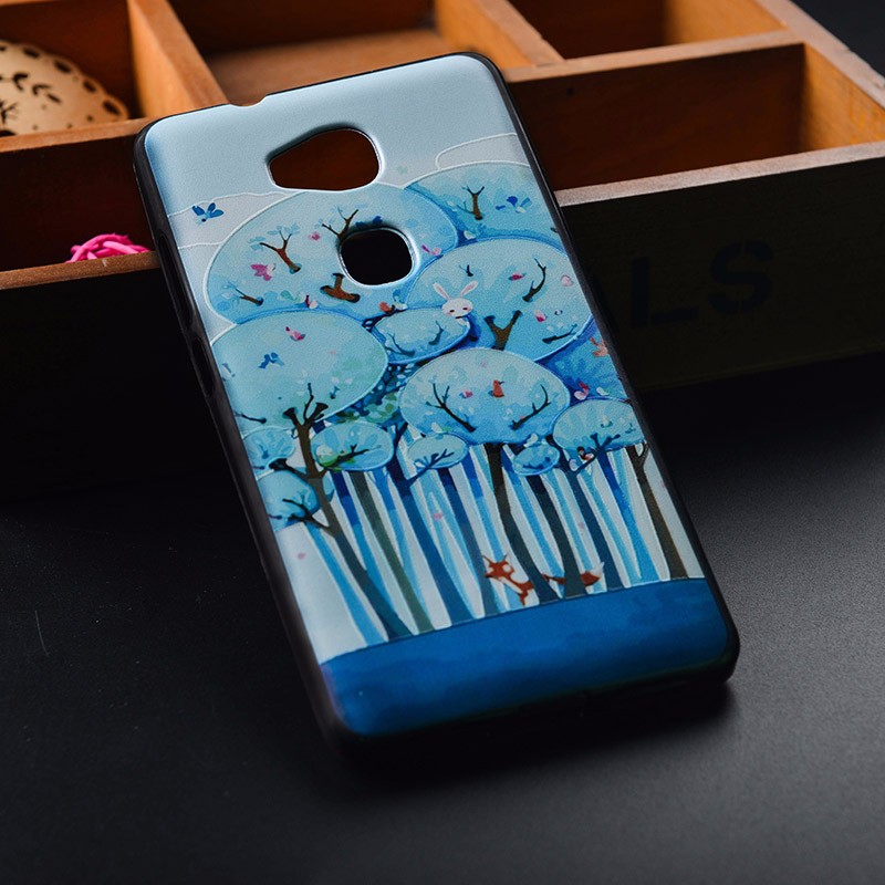 Case Huawei GR5 / Pre-order * 3D เคสพิมพ์ลายนูน Soft TPU *