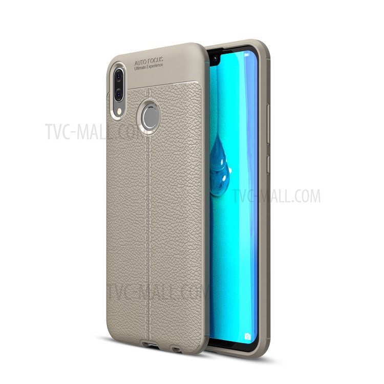 Case Huawei Y9 2019 / Pre-orde * เคสผิวลิ้นจี่ TPU แบบป้องกันที่ดีกว่า *