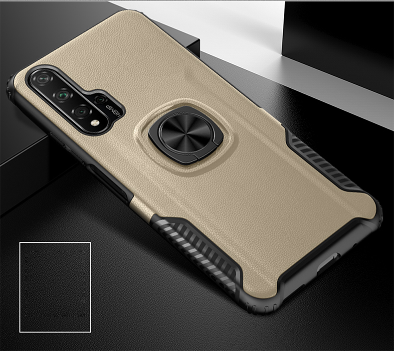 Case Huawei Nova 5T / Pre-order * 360 องศา หมุนแหวน + ขา PC + TPU Case ไฮบริด *