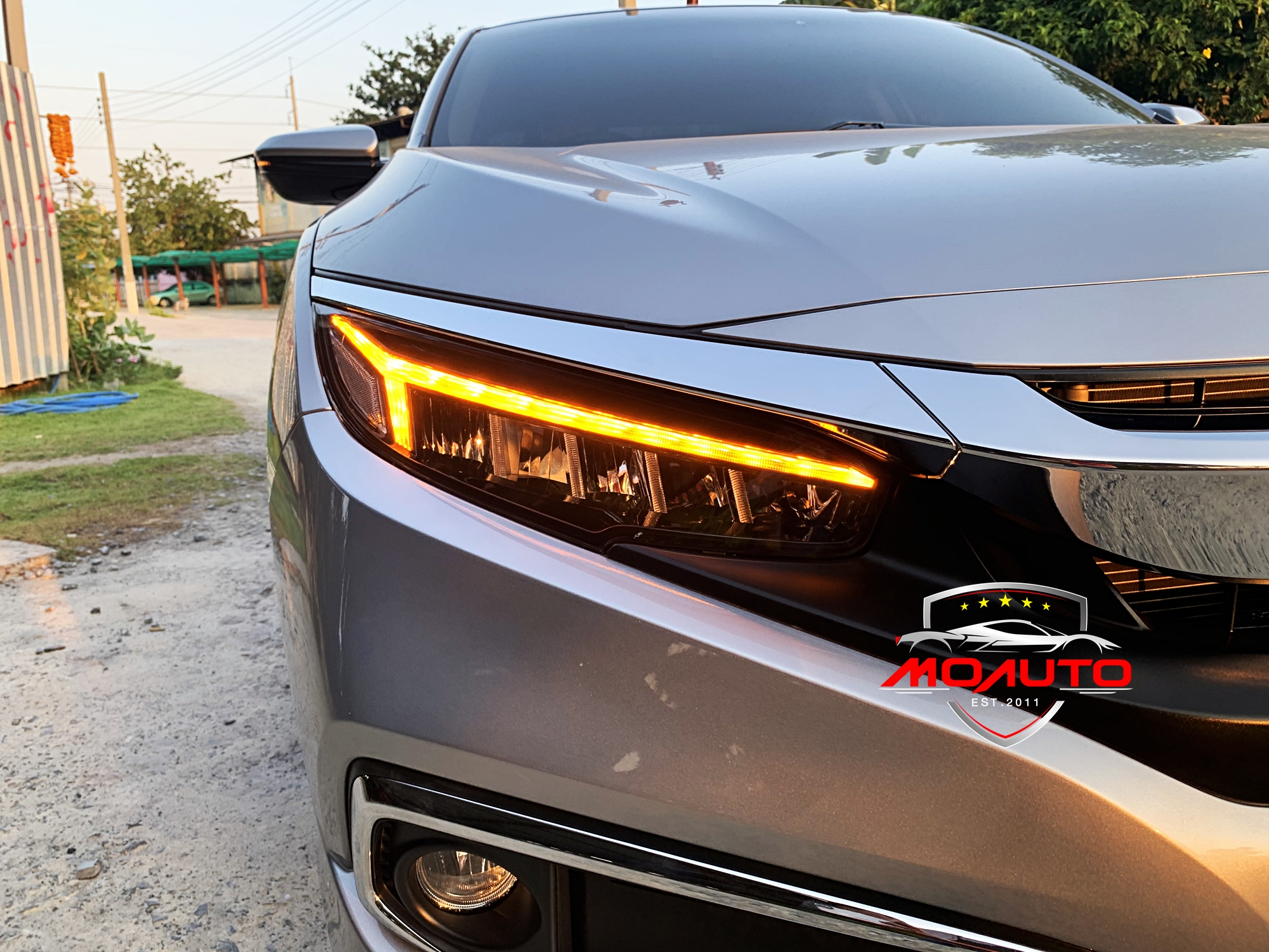 โคมไฟหน้า LED ทรง Audi Style CIVIC FC / FK 2016-2021