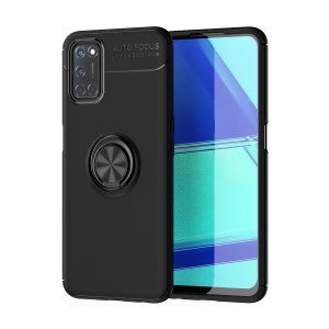 Case OPPO A92 / Pre-order * เคสแหวนนิ้วขาตั้ง TPU ที่ใส่แหวนในตัวช่วยให้ใช้งานมือเดียวได้ง่าย ยังสามารถทำหน้าที่เป็นขาตั้งหมุนได้ 360 องศา *
