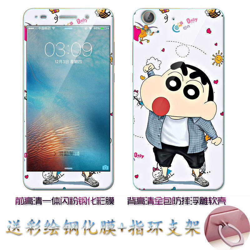 Case Huawei Y6ii / Pre-orde * เคส TPU ลายการ์ตูนน่ารักๆ + กระจกนิรภัย *