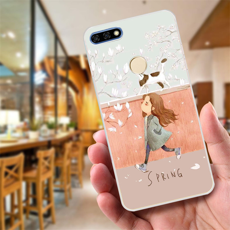 Case Huawei Y7 Pro 2018 / Pre-order * รูปแบบสดใสดูดีมีสไตล์ *