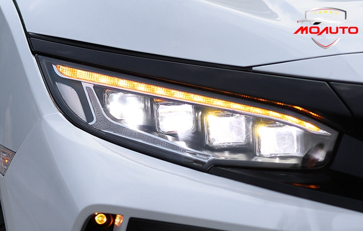 โคมไฟหน้า LED ทรง M SPORT CIVIC FC / FK 2016 - 2021