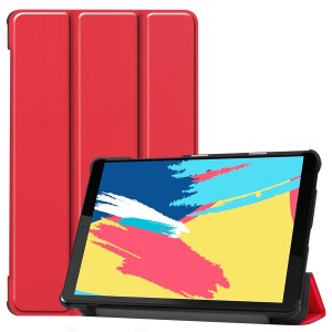 Case Lenovo Tab M8 FHD 8705 / Pre-Order * เคสซองหนัง 3- พับ เคสพีซีคุณภาพกลับพร้อมผิวหนัง PU *