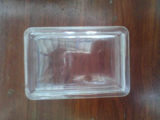 แม่พิมพ์สบู่พลาสติก+ฝาปิด 100 ชิ้น 5.5x8x2.2 cm 50g