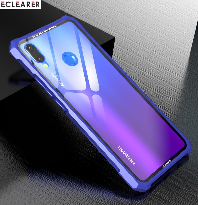 Case Huawei Nova 3 / Pre-Order * เคสอลูมิเนียมโลหะ ปกหลังกระจกนิรภัย 9 H + Premium *