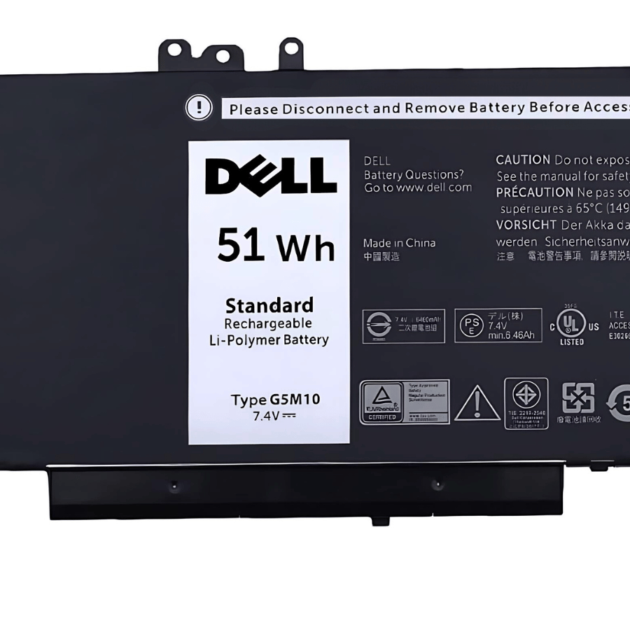 แบตเตอรี่ Dell Latitude 5550 51Wh ประกันศูนย์ Dell ไทย