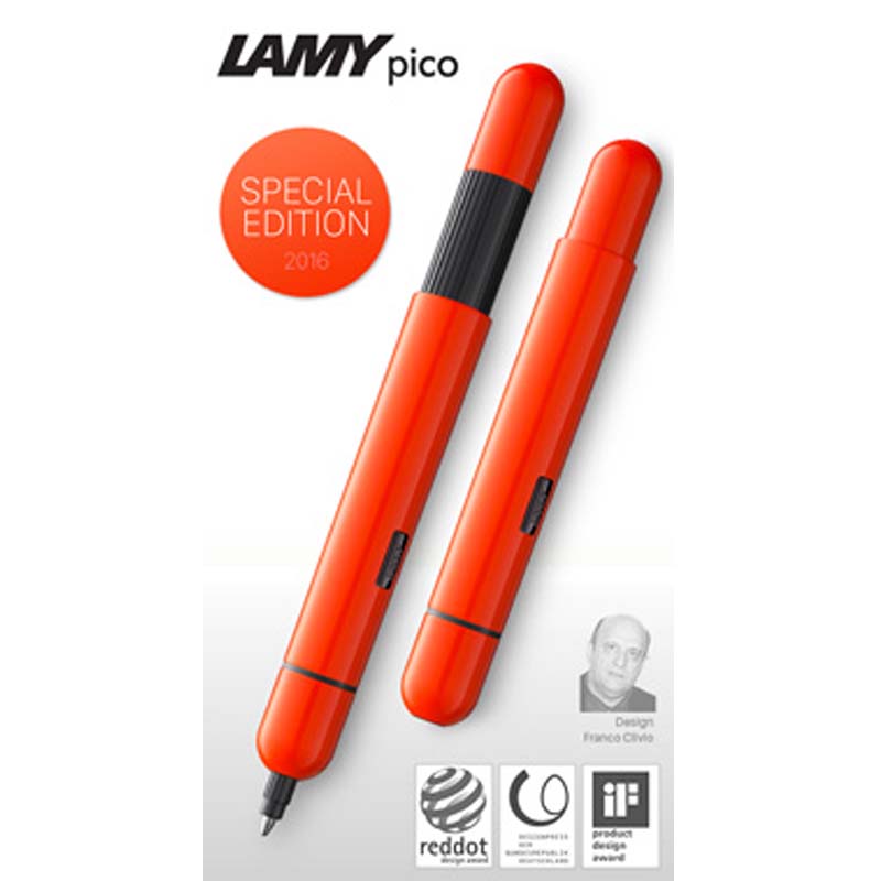Lamy Pico Laser Orange ballpoint pen Limited Edition 2016