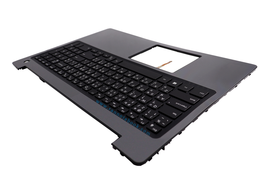 คีย์บอร์ด Dell inspiron 5570 ไทย อังฤษ Backlit บอดี้ บน Dell 5570 Keyboard Dell 5570 Palmrest Dell 5570 กรอบบน Dell 5570 แท้ ตรงรุ่น ประกันศูนย์ Dell Thailand
