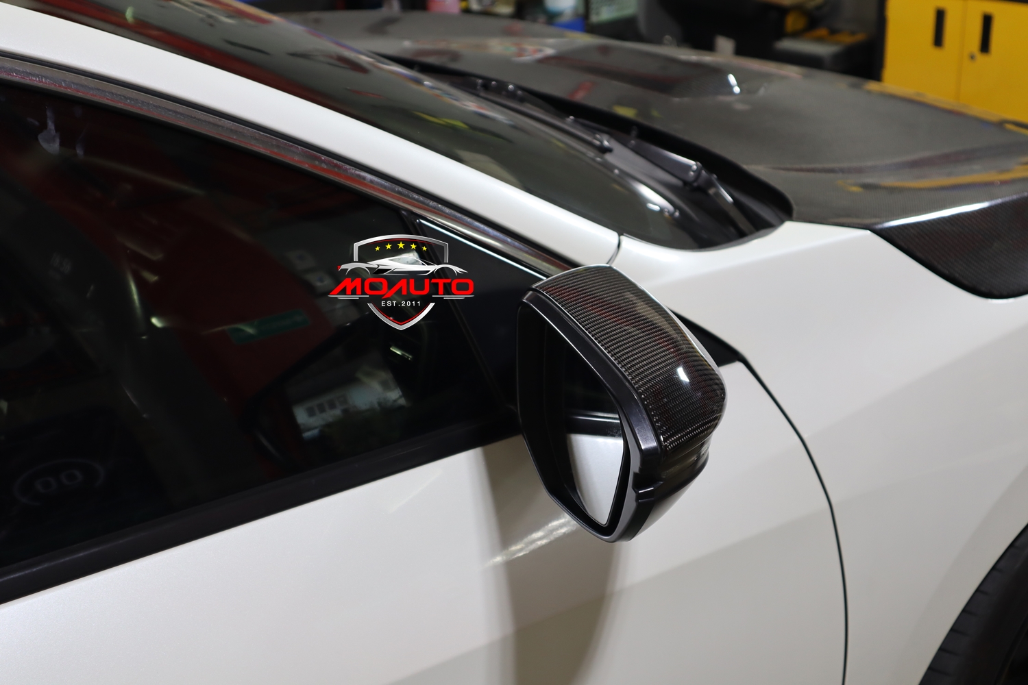 ฝาครอบกระจกมองข้างคาร์บอนแท้ CIVIC FC / FK