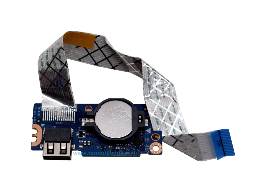 USB SD Card Reader IO Circuit Board Dell Latitude 3490 อะไหล่แท้ จากศูนย์ Dell Thaland
