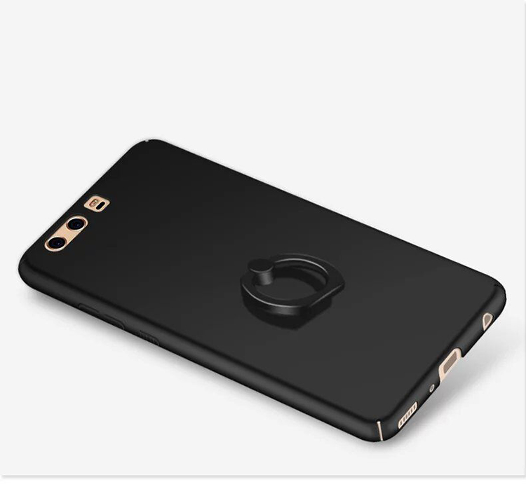 Case Huawei P10 Plus / Pre-order * เคสพลาสติกแข็ง matte เคลือบ + แหวน - ขา *