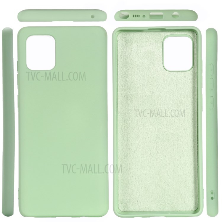 Case Samsung Galaxy Note 10 Lite # Pre-Order * เคสซิลิโคนเหลวกันกระแทก ทำจากวัสดุซิลิโคนที่เป็นมิตรกับสิ่งแวดล้อม *