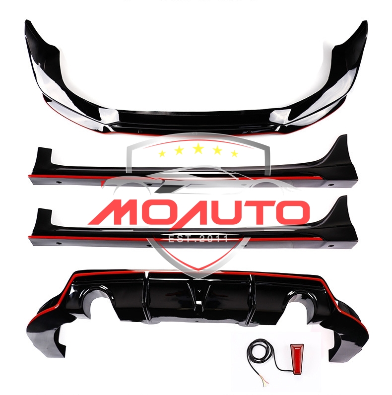 ชุดแต่งสเกิร์ตรอบคัน ทรง R-Style CIVIC FC MC 2019-2020