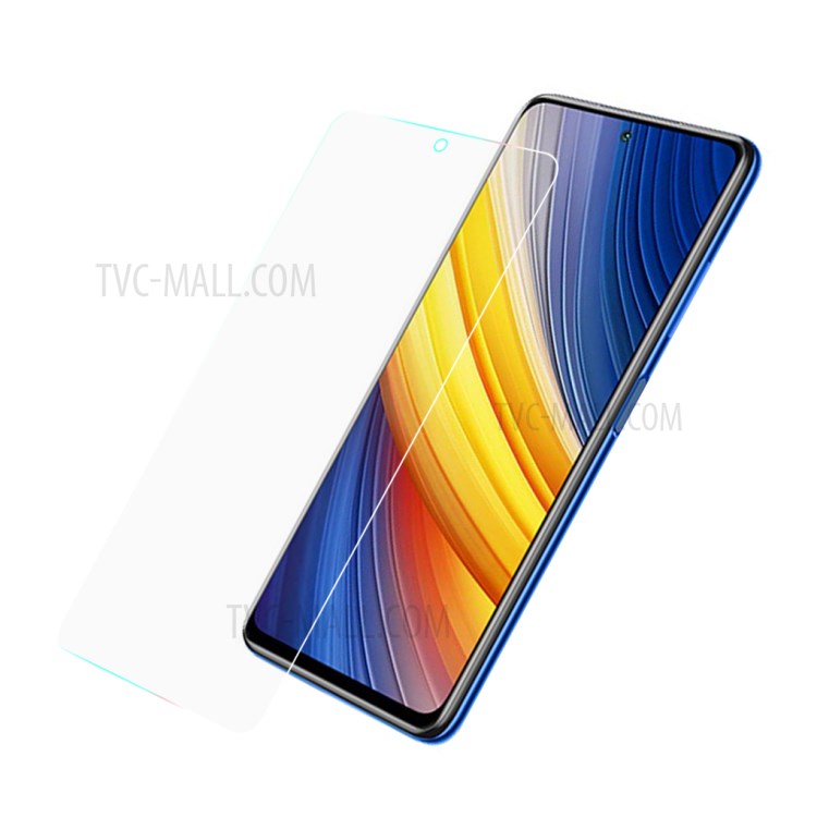 กระจกกันรอย Xiaomi Poco X3 Pro / X3 / X3 NFC # Pre-Order * 0.3mm Arc Edge Ultra Clear กระจกเทมเปอร์ฟิล์มกันรอยหน้าจอ *