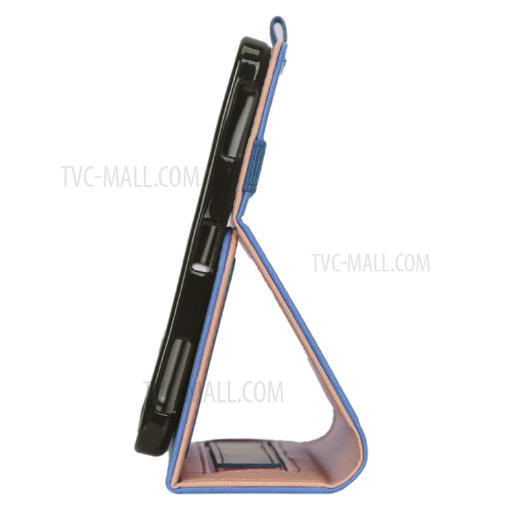 Case Samsung Galaxy Tab A7 (2020)/ Pre-Order * เคสแท็บเล็ตขาตั้งหนังพลิกสไตล์ธุรกิจพร้อมช่องเสียบการ์ด *