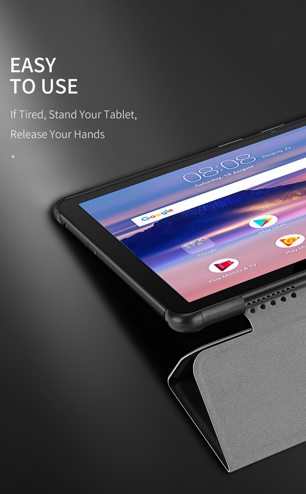 Case Huawei MediaPad T5 / Pre-Order * DUXDUCIS Smart Phone ทำจากหนัง PU สังเคราะห์คุณภาพสูงพร้อมฝาหลังพีซี *